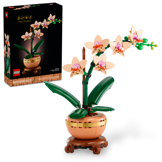 LEGO® Botany Orchid Mini, Botanical Gift 10343