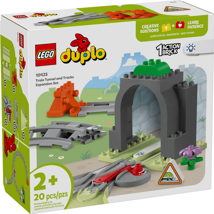 LEGO® DUPLO® My Town Tunnel and Train Tracks Expansion Set 10425