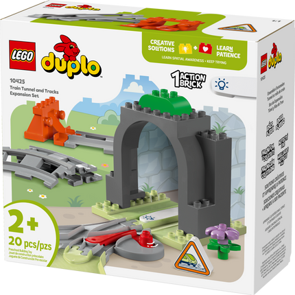 LEGO® DUPLO® My Town Tunnel and Train Tracks Expansion Set 10425