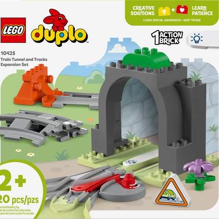 LEGO® DUPLO® My Town Tunnel and Train Tracks Expansion Set 10425
