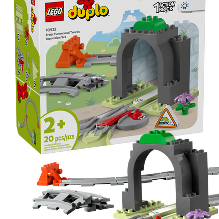 LEGO® DUPLO® My Town Tunnel and Train Tracks Expansion Set 10425