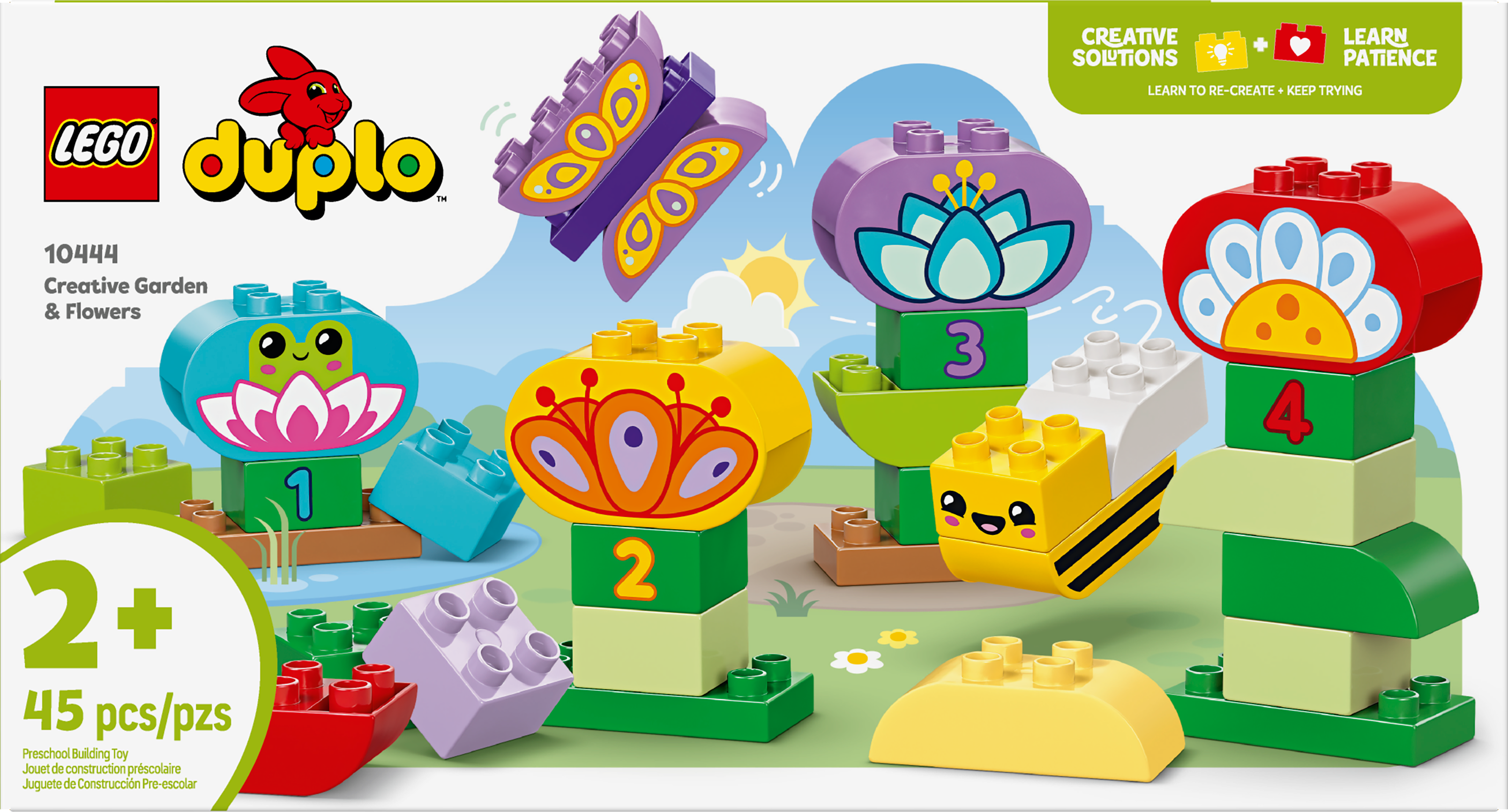 LEGO® DUPLO® My Town Creative Garden & Flowers Stacking &amp