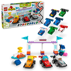 LEGO® DUPLO® My Town F1® Racing Cars & Drivers Building Toy for Family Fun 10445