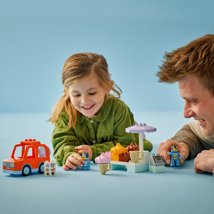 Lego Duplo 10458 Bluey Ice Cream Shop Visit