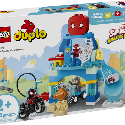 LEGO® DUPLO® | Marvel Spidey and His Amazing Friends Headquarters 10464