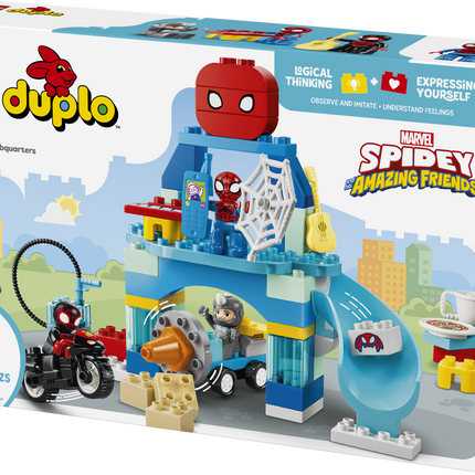 LEGO® DUPLO® | Marvel Spidey and His Amazing Friends Headquarters 10464