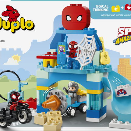 LEGO® DUPLO® | Marvel Spidey and His Amazing Friends Headquarters 10464