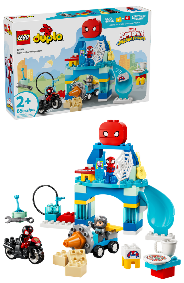 LEGO® DUPLO® | Marvel Le quartier général de l’équipe de Spidey 10464
