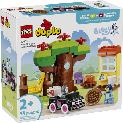LEGO® DUPLO® Bluey Bluey and Muffin's Party Pizza Van 10469