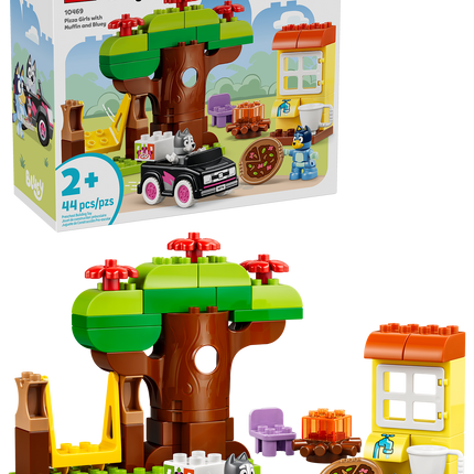 LEGO® DUPLO® Bluey Bluey and Muffin's Party Pizza Van 10469