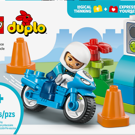 Lego Duplo 10471 Blue Police Motorcycle