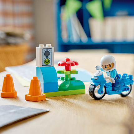 Lego Duplo 10471 Blue Police Motorcycle