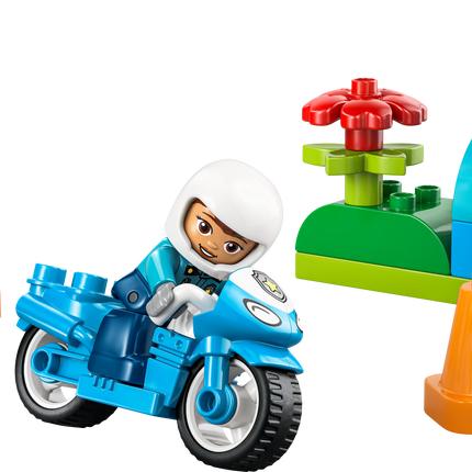 Lego Duplo 10471 Blue Police Motorcycle