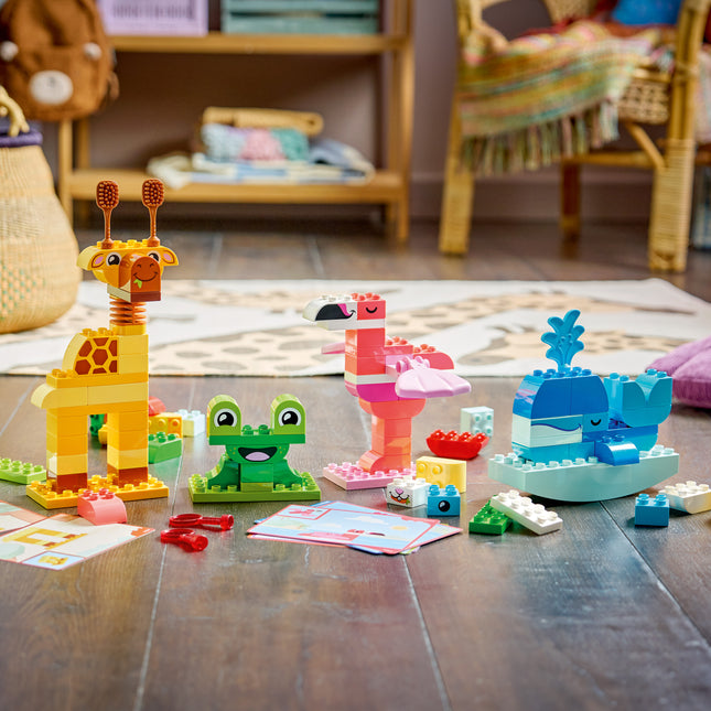 LEGO® DUPLO® Le jeu de construction d'animaux, Jouet d’apprentissage 10472