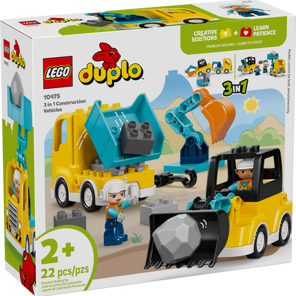 Lego Duplo 10475 3-in-1 Construction Vehicles