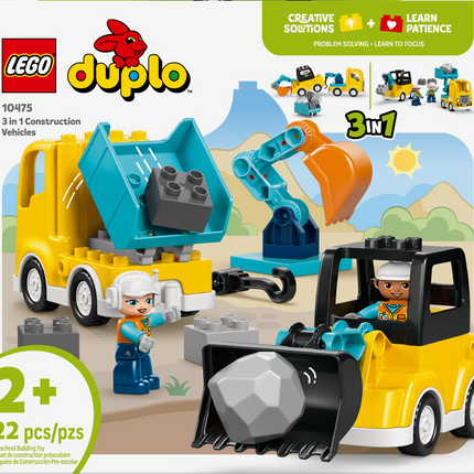 Lego Duplo 10475 3-in-1 Construction Vehicles