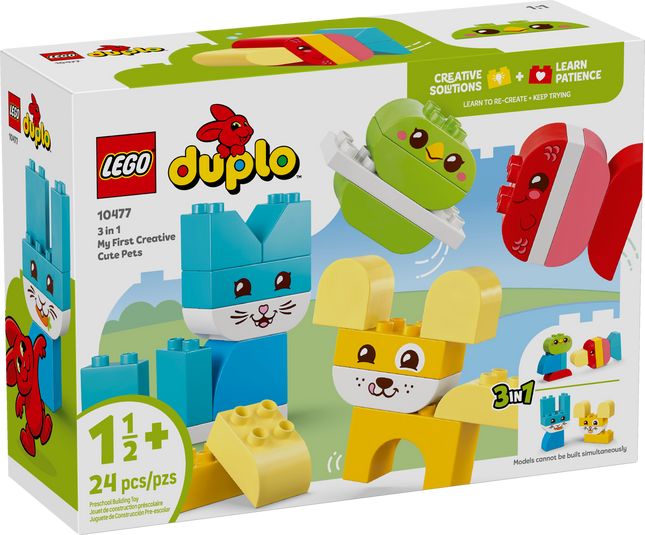 Lego Duplo 10477 Les animaux de compagnie créatifs 3 en 1