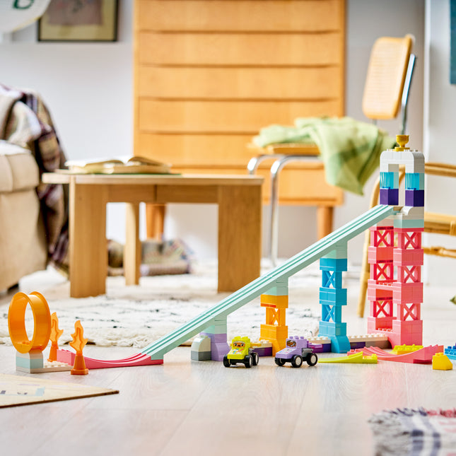 LEGO® DUPLO® Ma Ville Les Rampes Créatives avec des Véhicules 3 en 1 10478