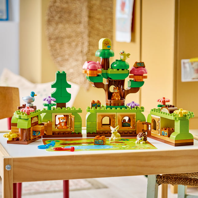 LEGO® DUPLO® La forêt de découvertes et les animaux sauvages 10480