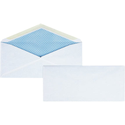 Confidential White Envelope. V-Flap. Windowless. #10. 4-1 / 8 x 9-1 / 2 in.