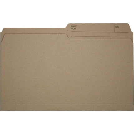 Offix 1/2 Tab Cut Legal Size Top Tab File Folder Kraft