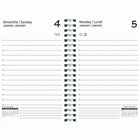 Quo Vadis - Exdi Daily Planner, 8-1/4 in x 6 in, Bilingual, Assorted Colors 