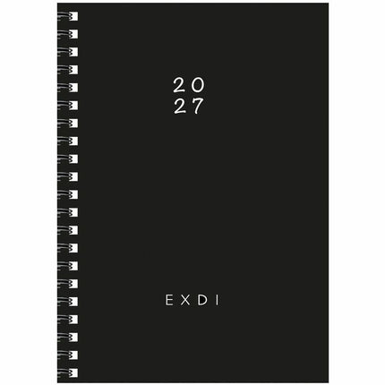 Quo Vadis - Agenda quotidien Exdi, 8-1/4 po x 6 po, bilingue, couleurs variées