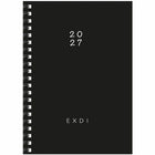 Quo Vadis - Agenda quotidien Exdi, 8-1/4 po x 6 po, bilingue, couleurs variées