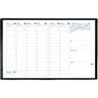 Quo Vadis - President's Weekly Planner, 10-3/4 in x 8-1/4 in, French, Freeport Black 