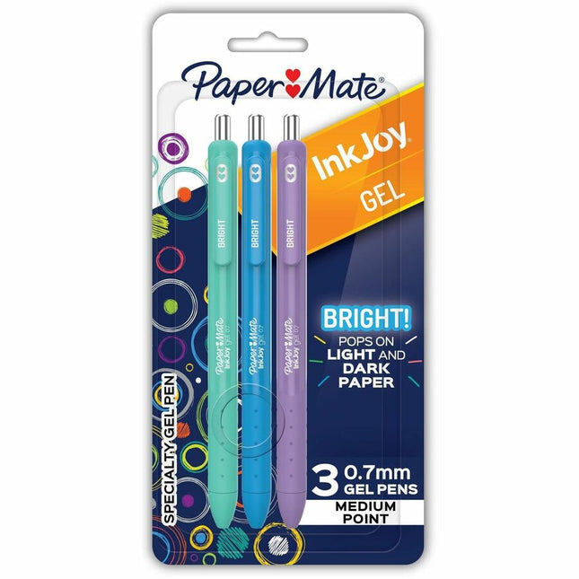 Paper Mate - Pqt stylos gel InkJoy