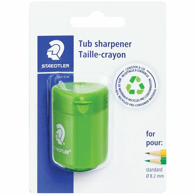 Taille-crayon 1 trou Staedtler vert