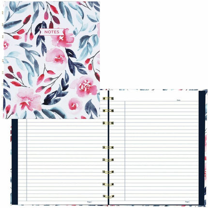 Carnet NotePro, Collection Mode, 192 pages, Fleurs Tranquilles - Blueline