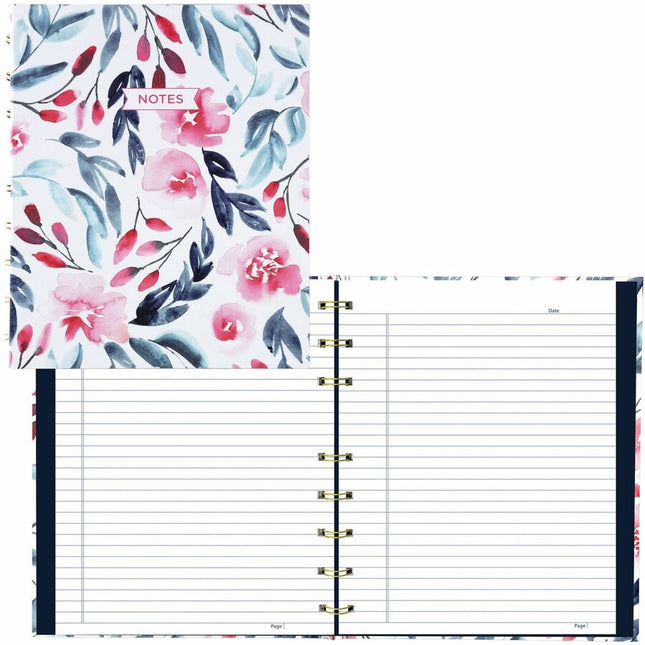 Carnet NotePro, Collection Mode, 192 pages, Fleurs Tranquilles - Blueline