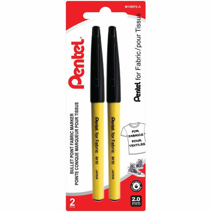 Paquet de 2 marqueurs à tissus Pentel