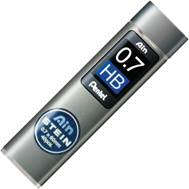 Pentel - Recharge de crayon Ain Stein 0.7 HB