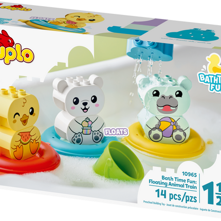 Lego duplo 10965 bath time: floating animal train