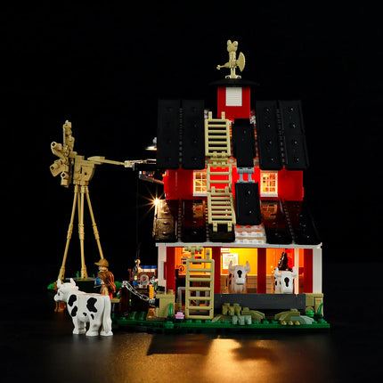 Lumibricks The Cow Barn 1368PCS