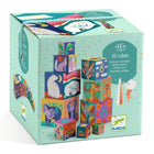 10 cubes animaux sauvages djeco 12m+