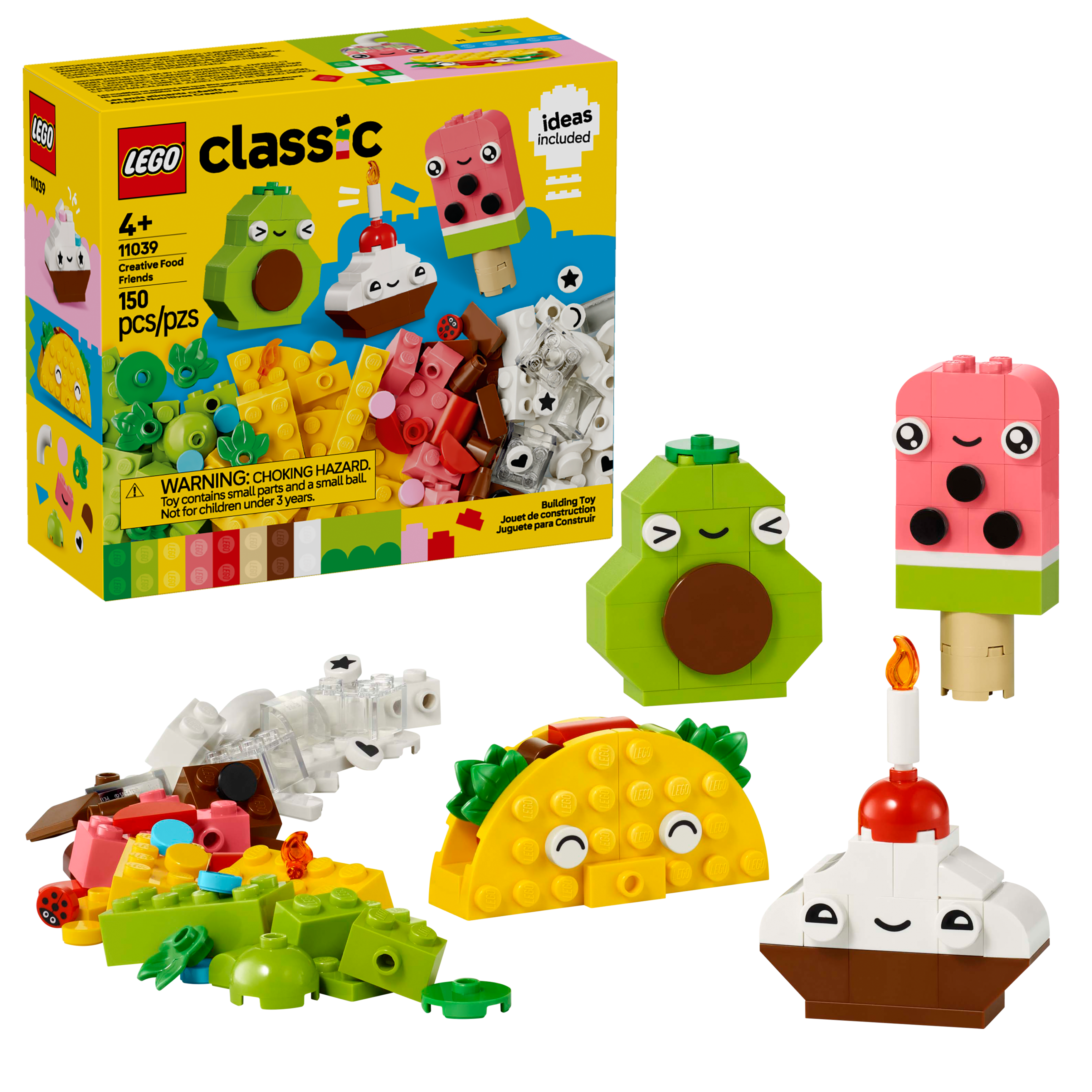 LEGO® Classic Creative Food Friends 11039 Imaginative Pretend Play