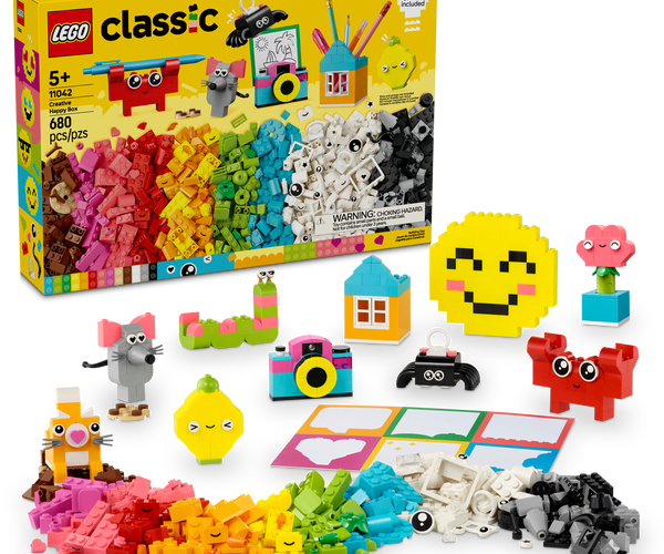 LEGO® Classic The Creative Joy Box Colorful Brick Building Toy