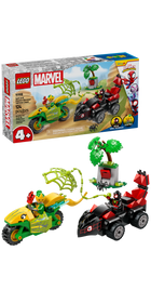 LEGO® Marvel Spidey et ses amis extraordinaires La poursuite en dino-véhicules de Spin et Electro 11198