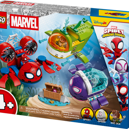 Lego Marvel 11207 Spidey : Les véhicules sous-marins