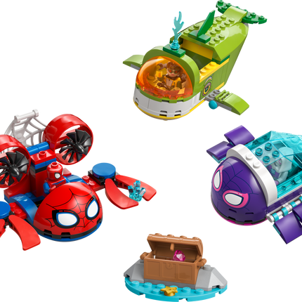 Lego Marvel 11207 Spidey : Les véhicules sous-marins