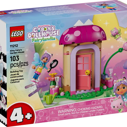 LEGO® Gabby & Gabby's Dollhouse Fairy Kitty's Garden House, Toy 11212