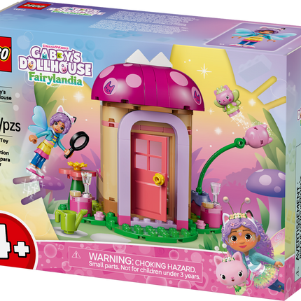 LEGO® Gabby & Gabby's Dollhouse Fairy Kitty's Garden House, Toy 11212