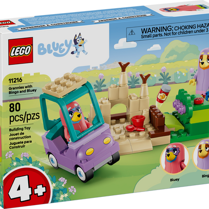 LEGO® Bluey Grannies with Bingo and Bluey, Toy 11216
