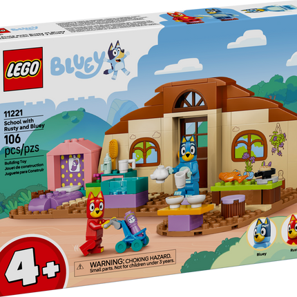 LEGO® Bluey The School with Rusty and Bluey, Toy 11221