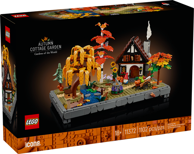 Lego Icons 11372 Le jardin du chalet d’automne