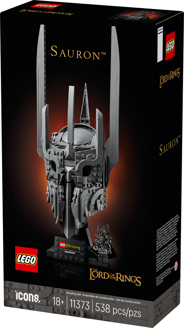 Lego Icons 11373 Le Seigneur des Anneaux : Le casque de Sauron