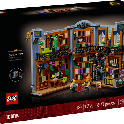 Lego Icons 11379 La librairie : Le coin lecture